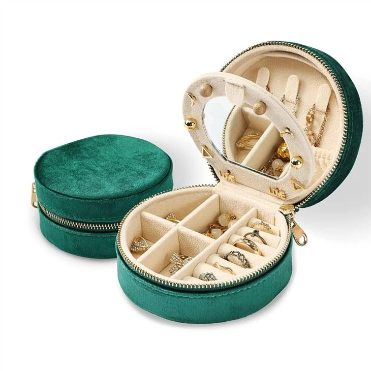 Travel Jewelry Case With Mirror Travel Jewelry Case With Mirror