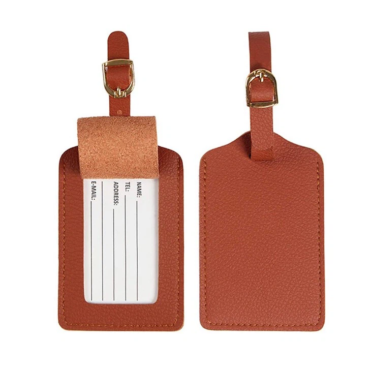 orange Luggage Tag